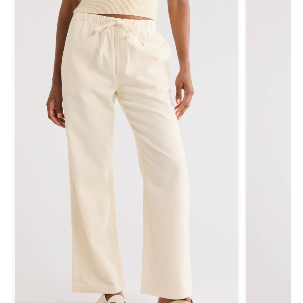 Rag & bone Lori Beach Pants ecru